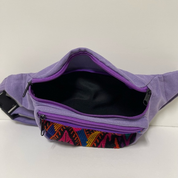 Handmade Guatemala woman Fanny pack, crossbody bag - Picture 3 of 4